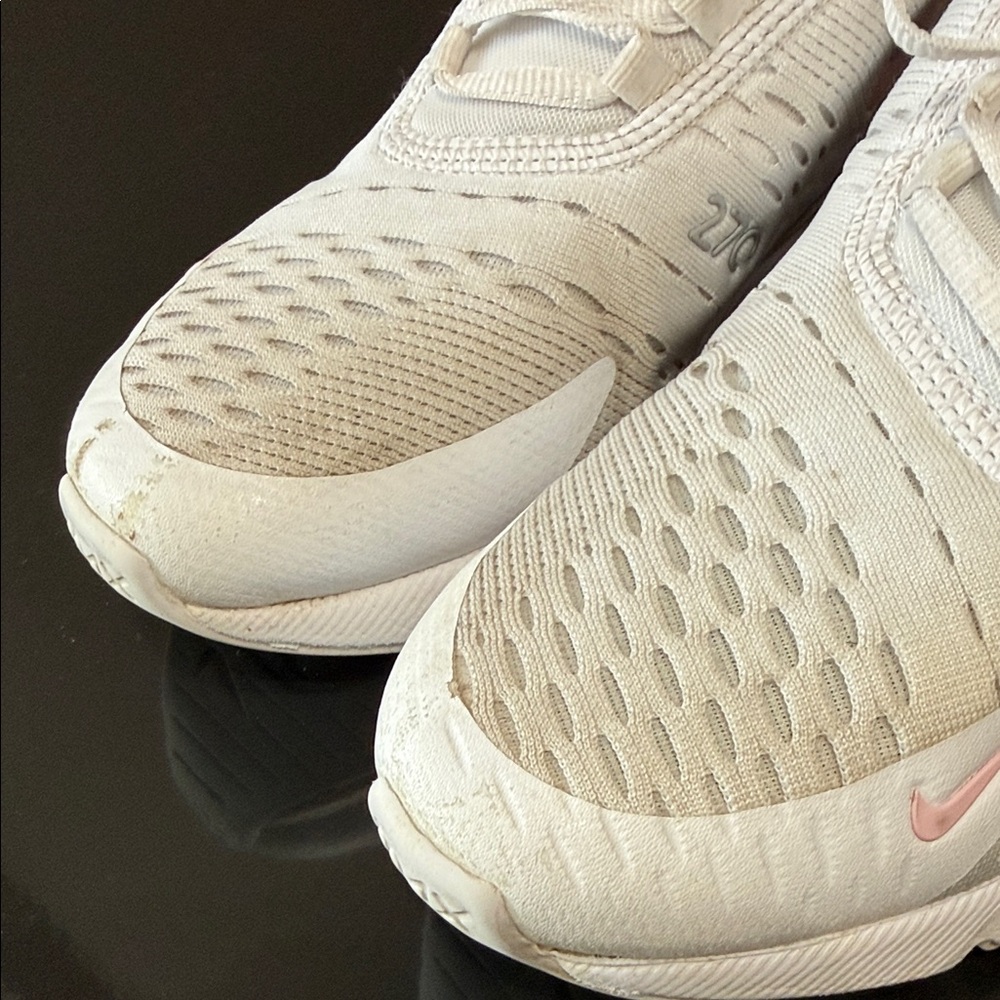 Nike Air27C Big Girls Sneakers - White and Pink - Picture 6 of 6